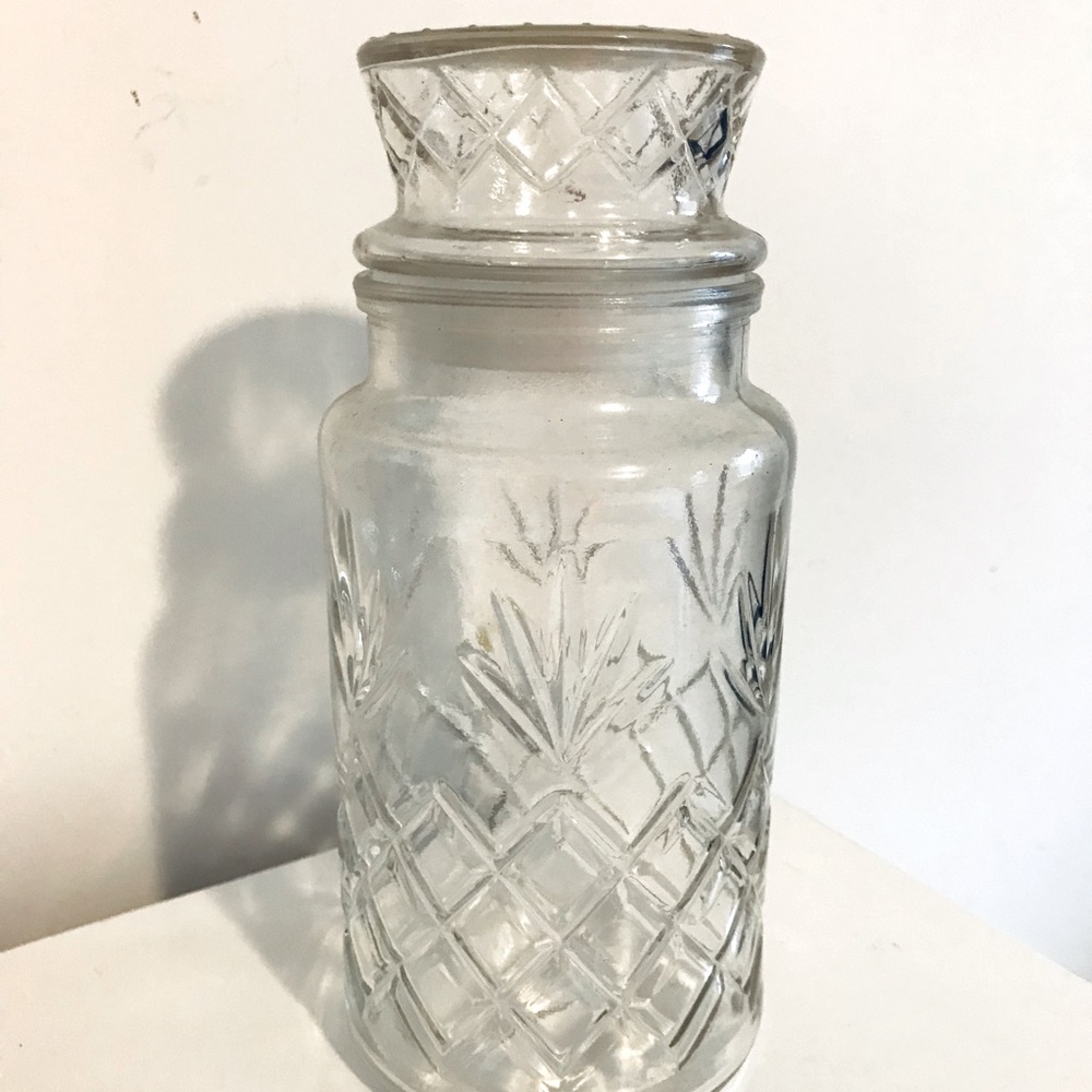 Vintage 1983 Mr Peanut jar